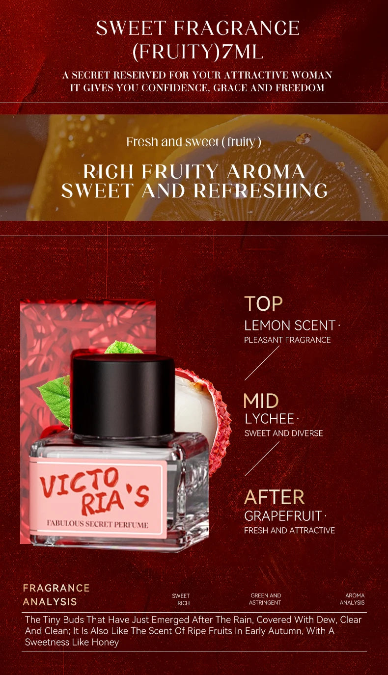 Women's exquisite private perfume set, elegant appearance, fresh and charming date perfume, lover's gift luvshop24