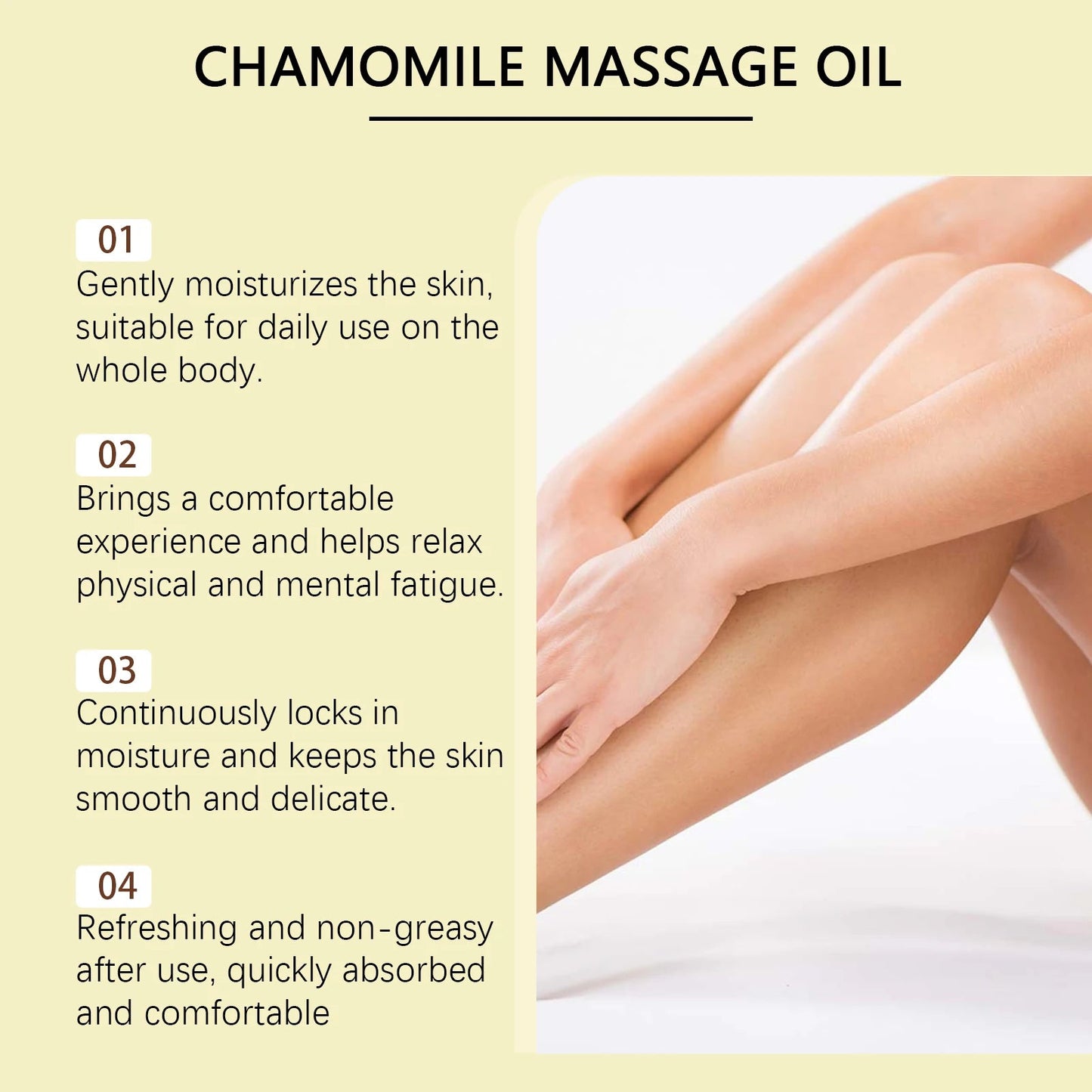 100ML Plant Body Massage Oil Dry Skin Nourishing Moisturizing Body Skin Firming Massage Natural Essential Oils luvshop24