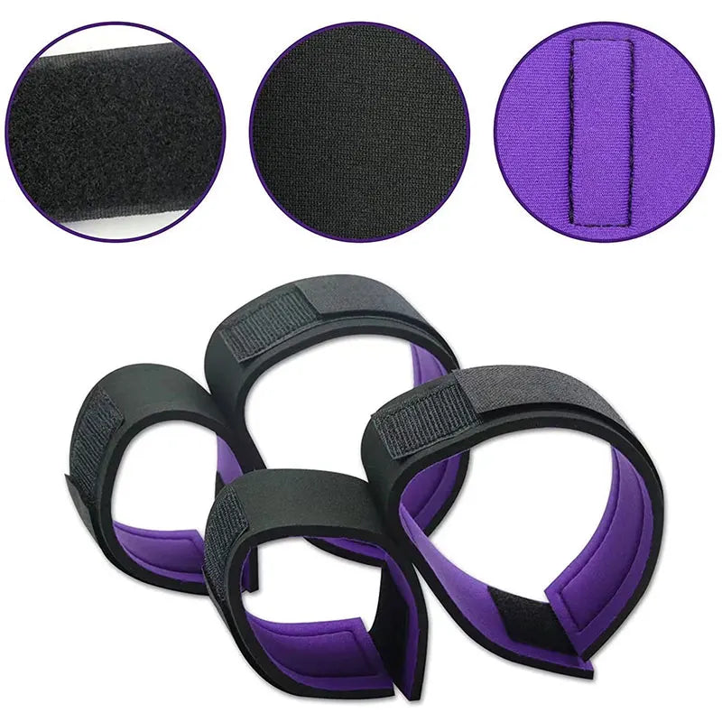 Erotic Bondage Kit BDSM Restraints Fetish Erotic Sex Toys For Couples Women Bandage Slave Collars Obedience Handcuffs Adult Game luvshop24