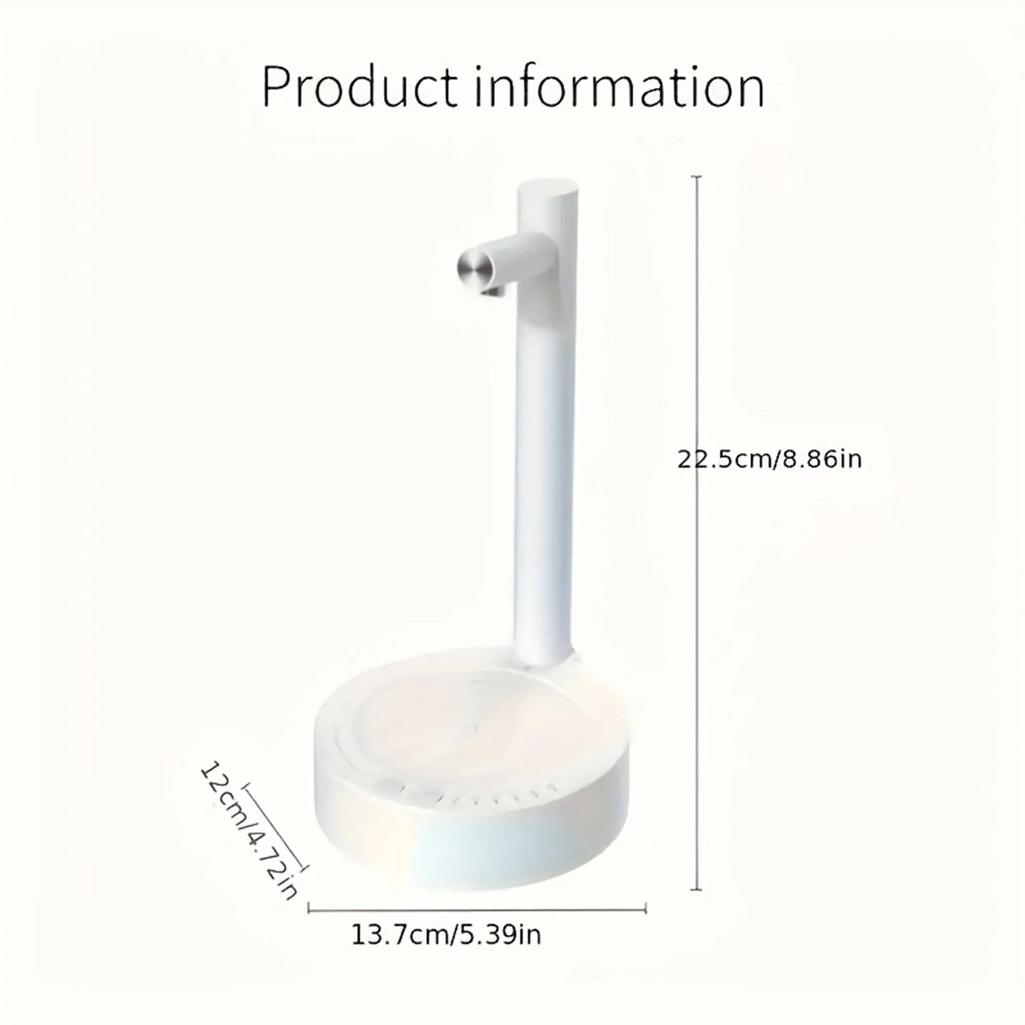 1 intelligent desktop water dispenser, outdoor bucket automatic water dispenser and water absorption device. luvshop24