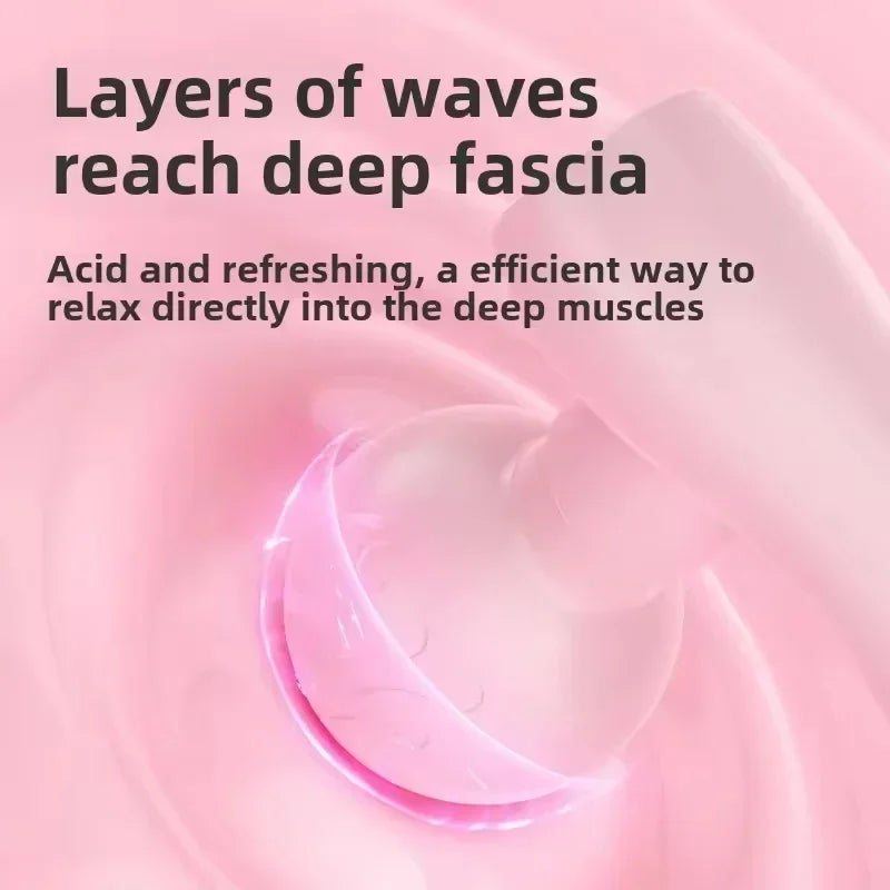 MINI Dual-Head Massager, Dual-Motor Vibration Massage Gun, Portable Charging Muscle Relaxation Massager luvshop24
