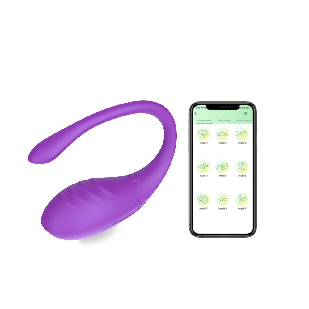 Wireless Bluetooth Women Control App Vibrating Egg G-spot Clitoris Vagina Mastubator Panties Fidget Vibrator Sex Toys for Couple luvshop24