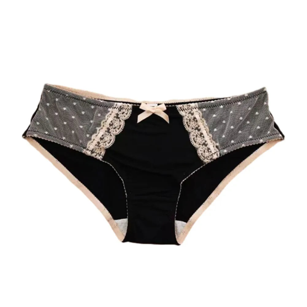 Lace Briefs Sexy Panties For Women Ice Silk Panties Large Underwear Women's Seamless Feminino Lingerie Female Elastic Underpants luvshop24