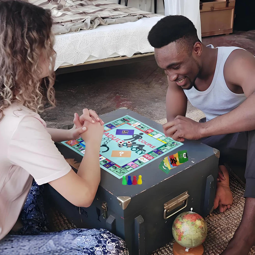 Couple Board Game Couple Board Game Funny Date Night Couple Game Interactive Portable Couple Game for Boyfriend Girlfriend luvshop24