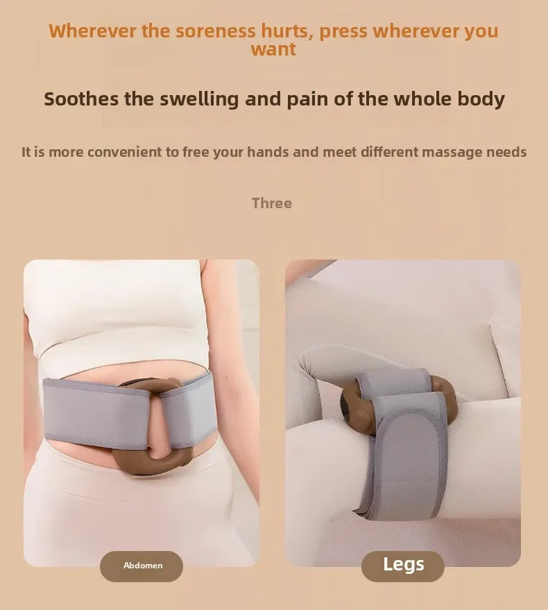 Vibration Fascia Massage Ring Portable Mini Shaking Machine for Shoulder Neck Back Pain Relief Yoga Massager luvshop24