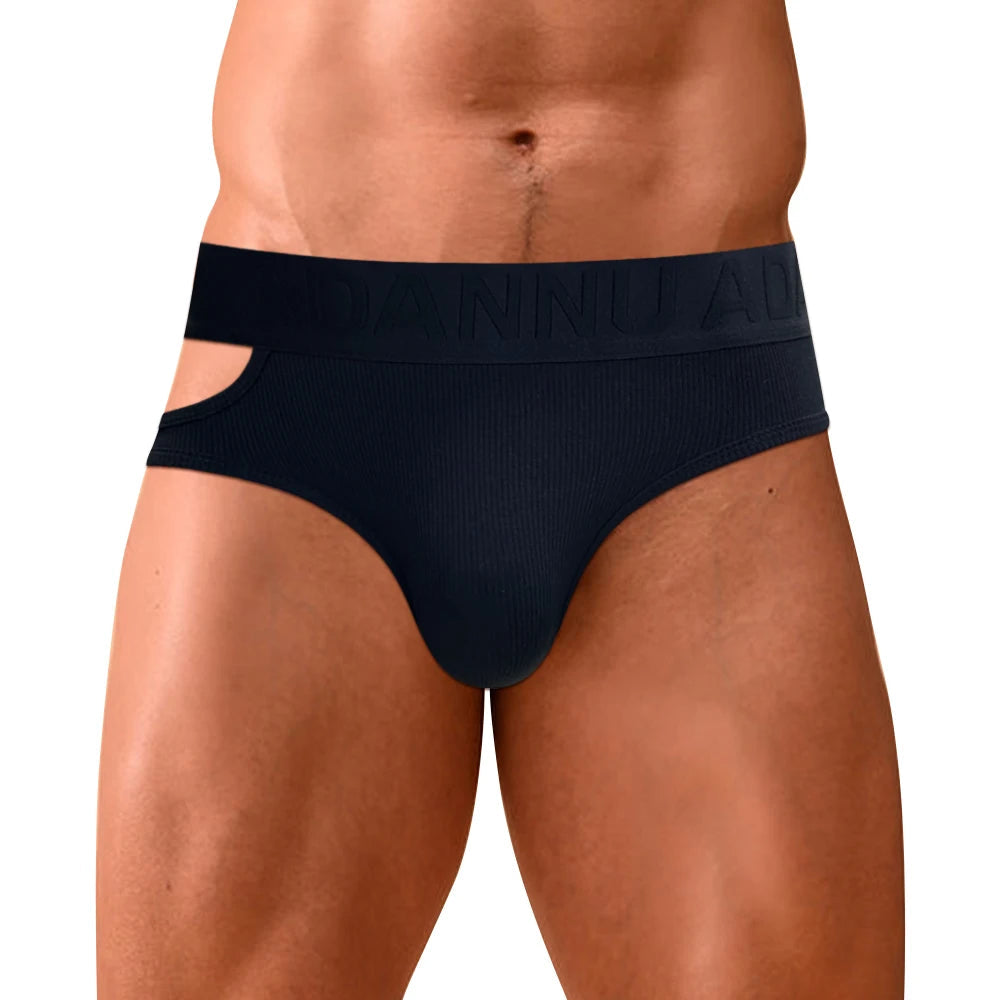 CMENIN Sexy Leg Strap Mens Sports Fitness Briefs Male Underwear Gays Slip Bikini Jockstrap Underpants Cotton Homme Bikini Briefs luvshop24