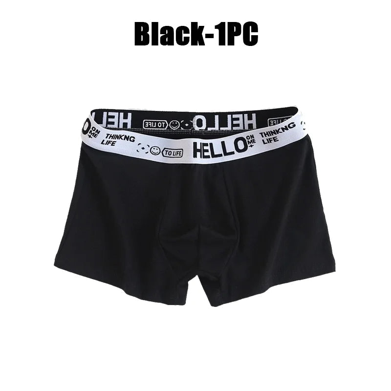 1-20Pcs Mens Underwear Male Boxers Sexy Underpants Comfortable Breathable Fashion Boys Panties Underwear Boxershorts Men luvshop24