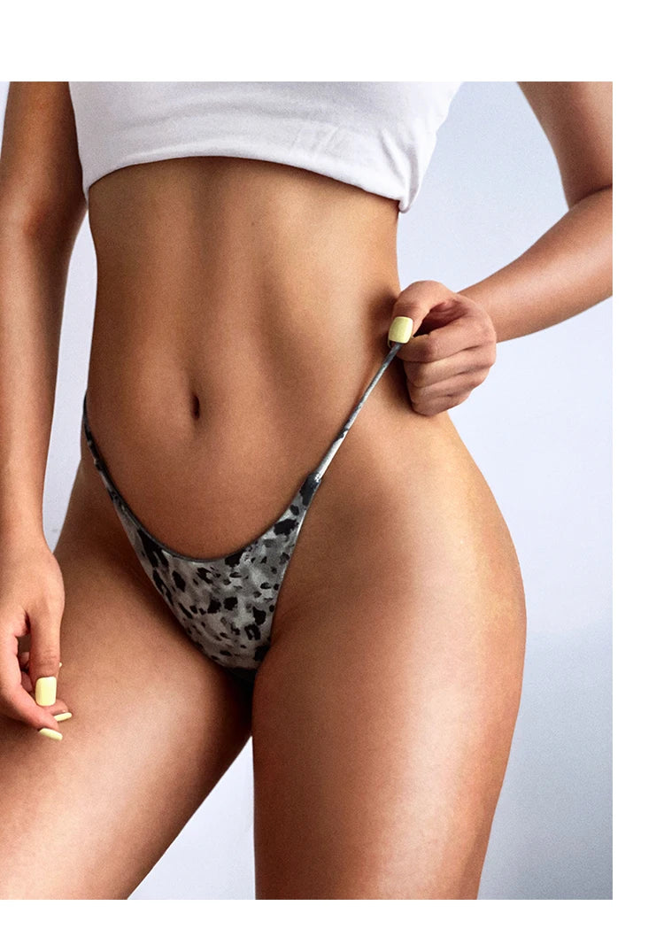 Cotton Leopard G String Women Panties Sexy Briefs Thong Low Waist T-back Bikini Underwear Seamless Female Lingerie Size S-XXL luvshop24