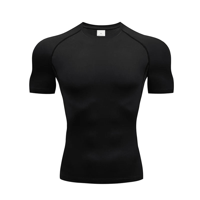 1pcs Men Long-sleeved Thermal Underwear Male Tight Fitting Fast Dry Elastic Fitness Suit Set Man Autumn Winter Sprots Wear luvshop24