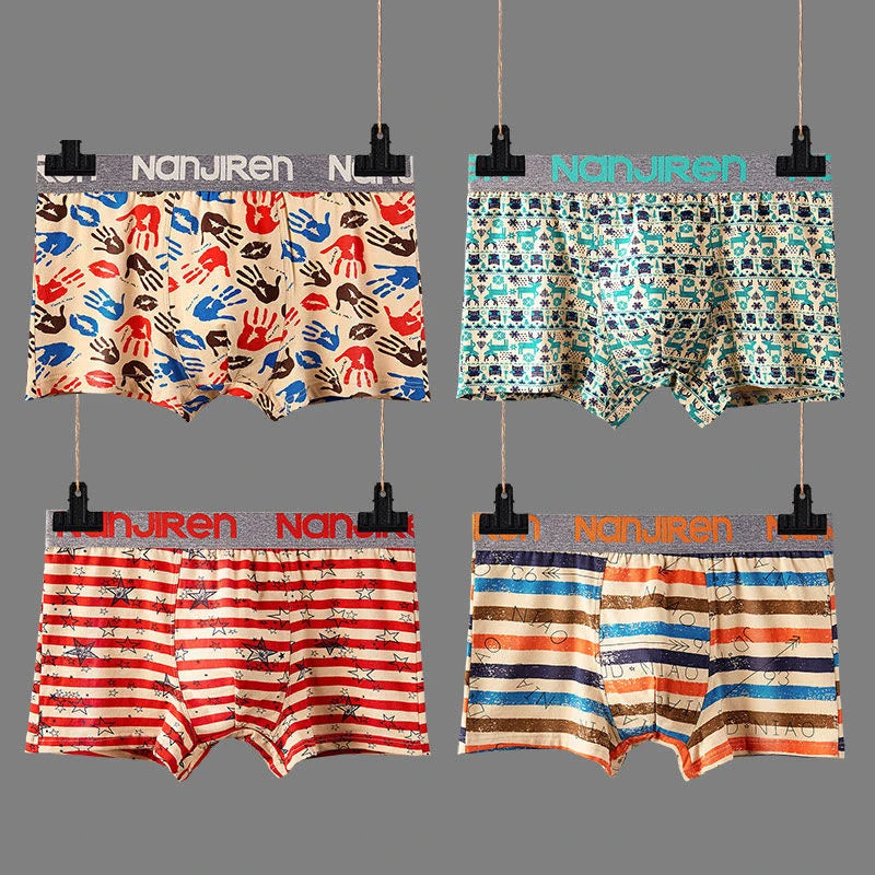 Hot Underwear Men Cotton Boxer Homme Brand Underpants Male Panties Breathbale Shorts U Convex Pouch Plus Size L-5XL luvshop24