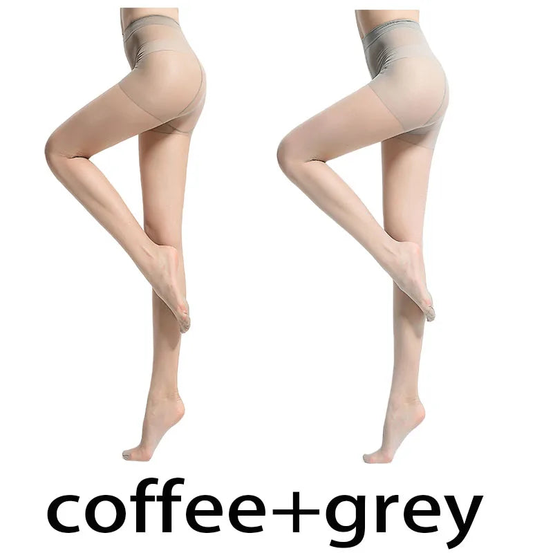 2pairs Women's Pineapple Stockings Tear-resistant Unbreakable Tights Sexy High Elasticity Nylon Sock Girls Ultra-thin Pantyhose luvshop24