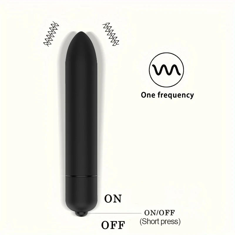 Mini Bullet Vibrator, Sex Toys, Sexy Toys, sexual toys for women, adult toys,vibrators - Single Frequency (without battery) luvshop24