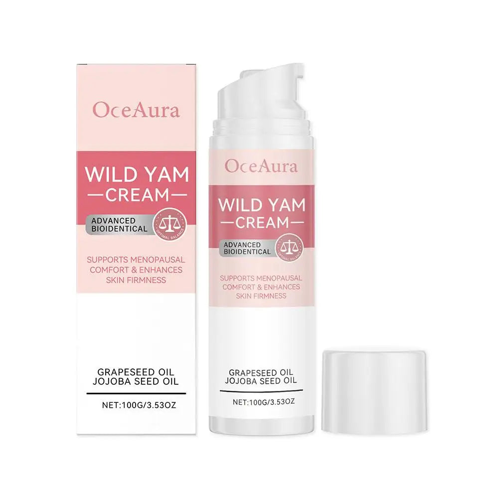 Wild Yam Cream Facial Cream For Women Natural Estrogen Moisturizer Cream With Wild Yam Hydrates, Firms & Revitalizes Skin Care luvshop24