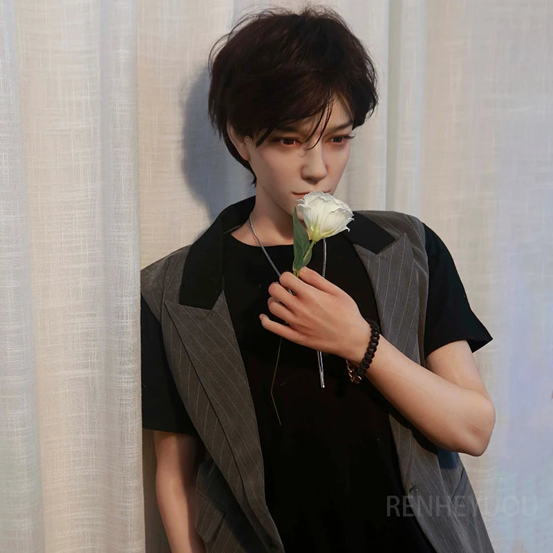 RENHEYUOU 180cm Full Size Silicone Doll Gay Jerk Off Companion Anal Insertable Realistic Dildo For Female Masturbation Use luvshop24