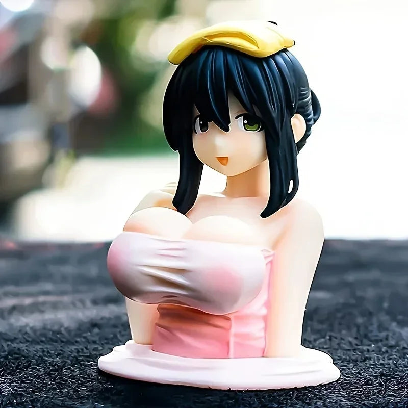 1pc Sexy Anime Shaking Boobs Console Dashboard Interior Accessory Girls Boys Adult Figure Collection Model Doll Toys luvshop24
