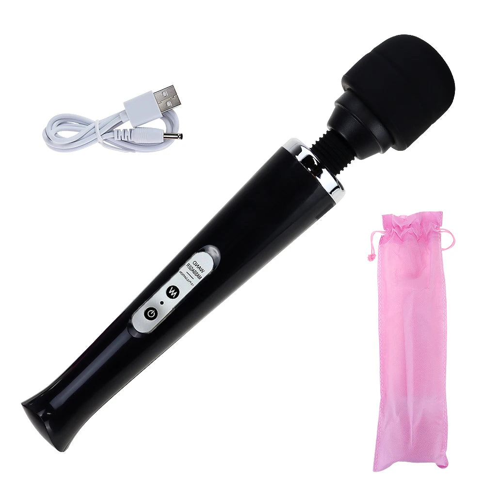 Electric Body Massager10 Speed Vibrations Powerful Deep Tissue Massage Back/Neck/Leg Recovery Muscle Pain Relief Soreness luvshop24