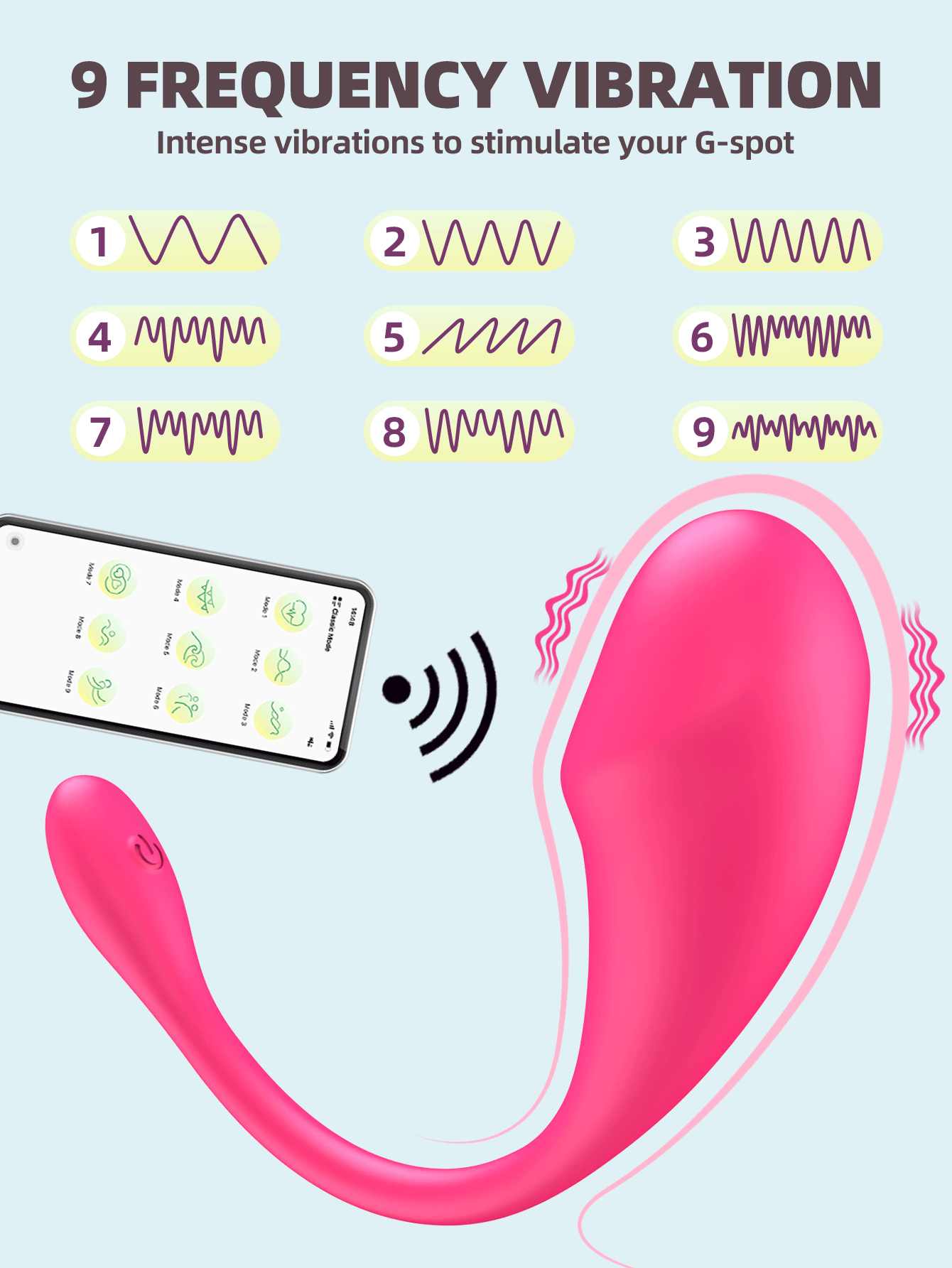 G Spot Vibrator Wearable Vibrating Egg Adult Erotic Toys Clitoris Stimulator Vagina Massager Vibration Love Egg Panties Vibrator luvshop24