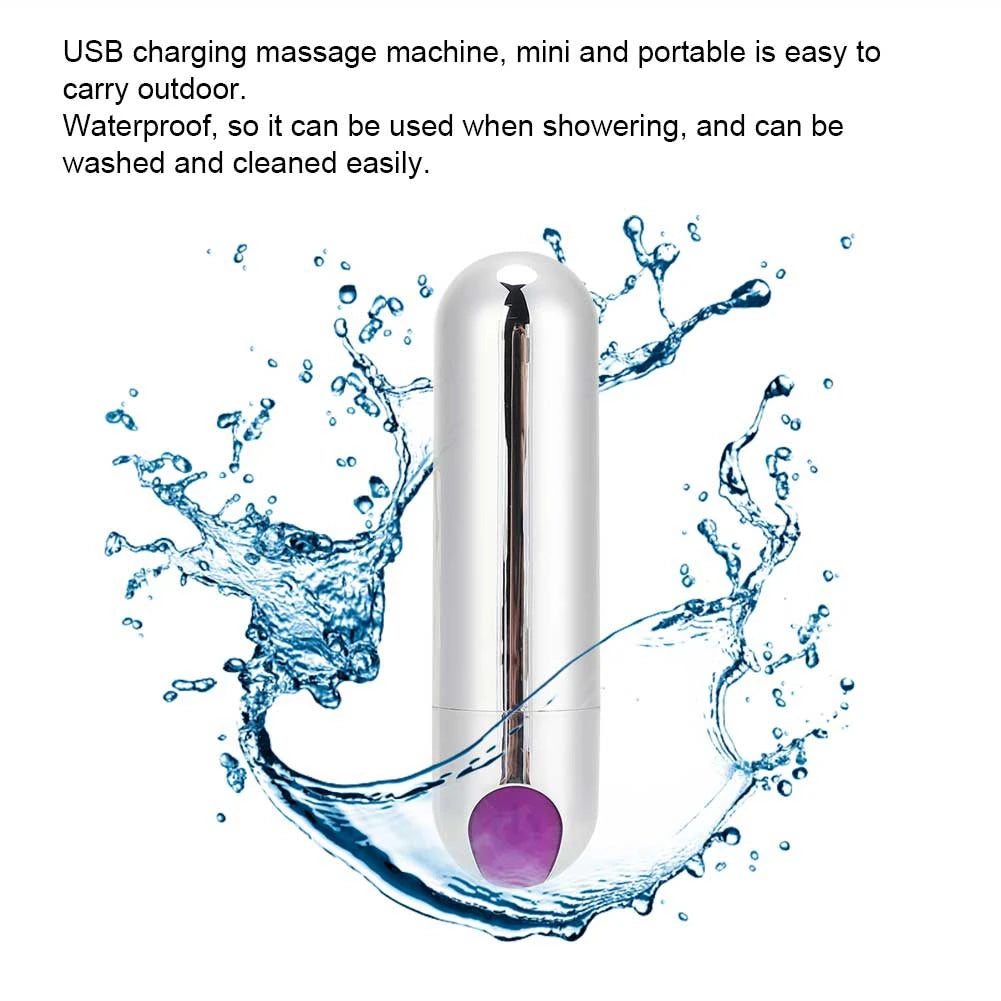 1pcs Body Massager Machine Portable USB Vibrator Massager Body Vibration Body Massager Womens Adult Vibration Massager Machine luvshop24
