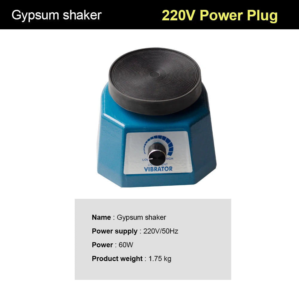 110V/200V Lab Vibrator 4" Oscillator Round Shaker Plaster Vibrator Plate Dental Equipment Machine Roundness Vibrator Plaster luvshop24