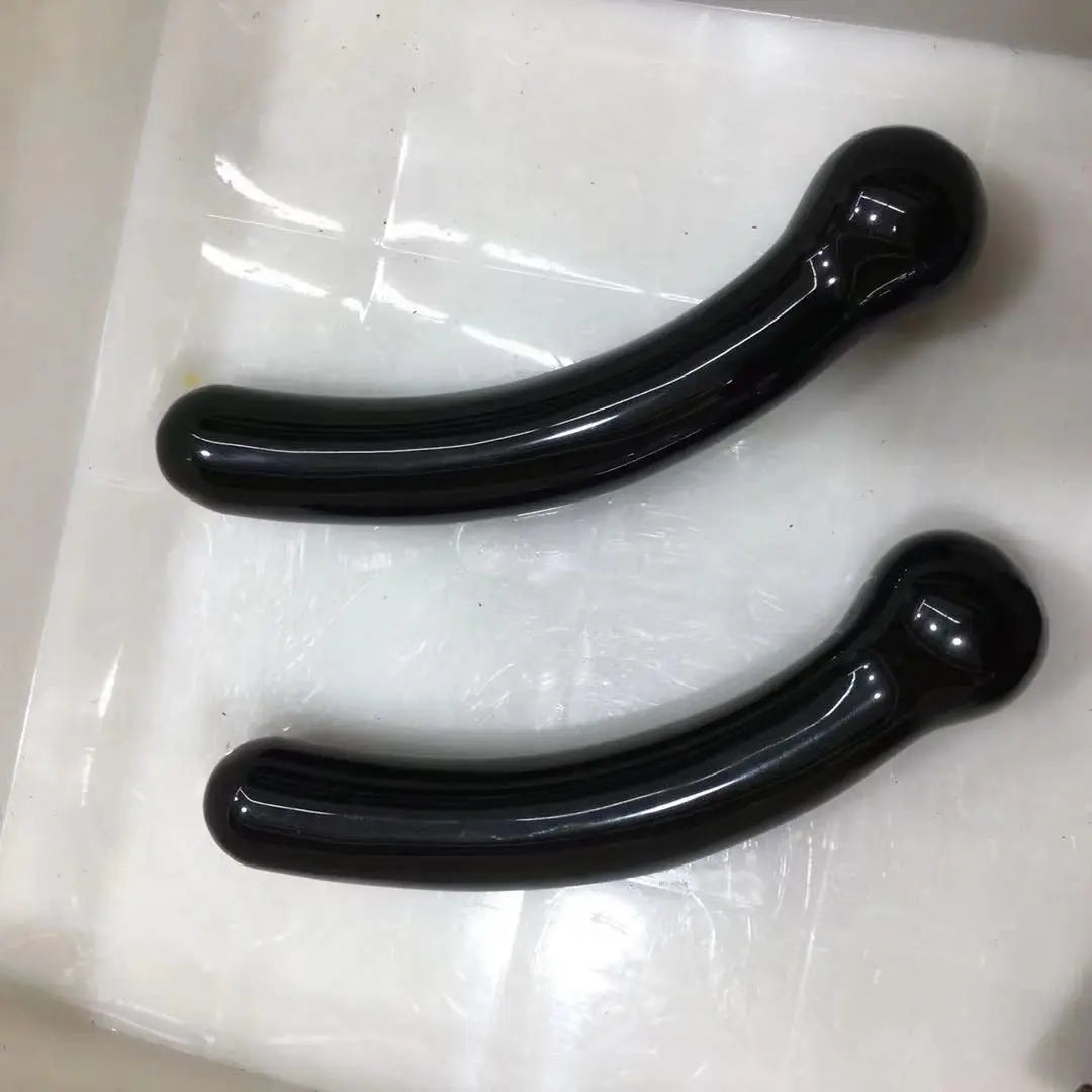 18cm Black Obsidian Yoni Massage Wand Magic Crystal Face Care Pleasure Stick For Women Body Massage Kegel Exercise Hearth Care luvshop24