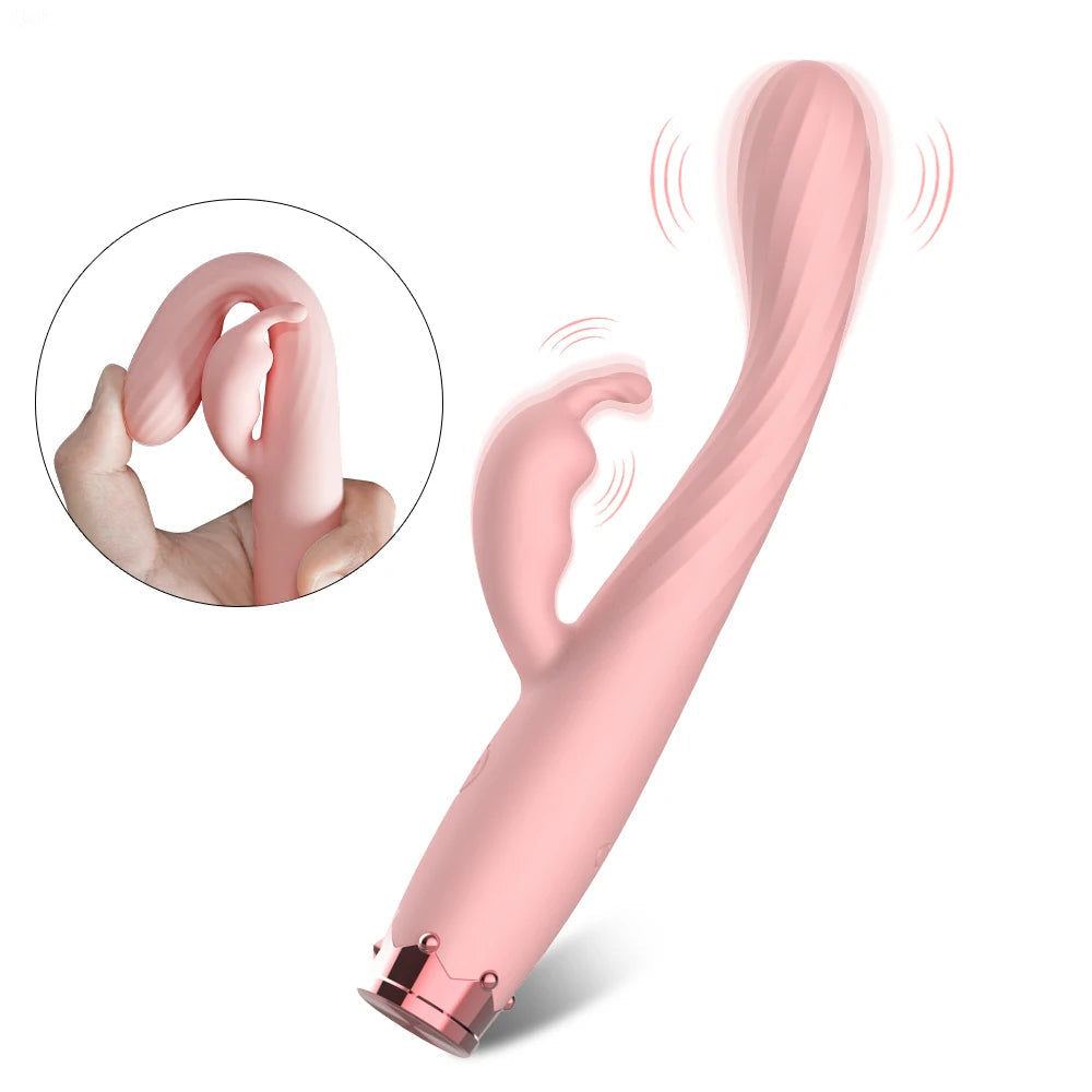 Beginner G-Spot Vibrator for Women Vagina Rabbit Vibrator Clitoris Stimulator Female Masturbator Adult Goods Sex Toy for Women luvshop24