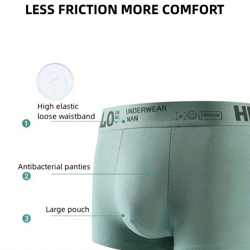 1-20Pcs Mens Underwear Male Boxers Sexy Underpants Comfortable Breathable Fashion Boys Panties Underwear Boxershorts Men luvshop24