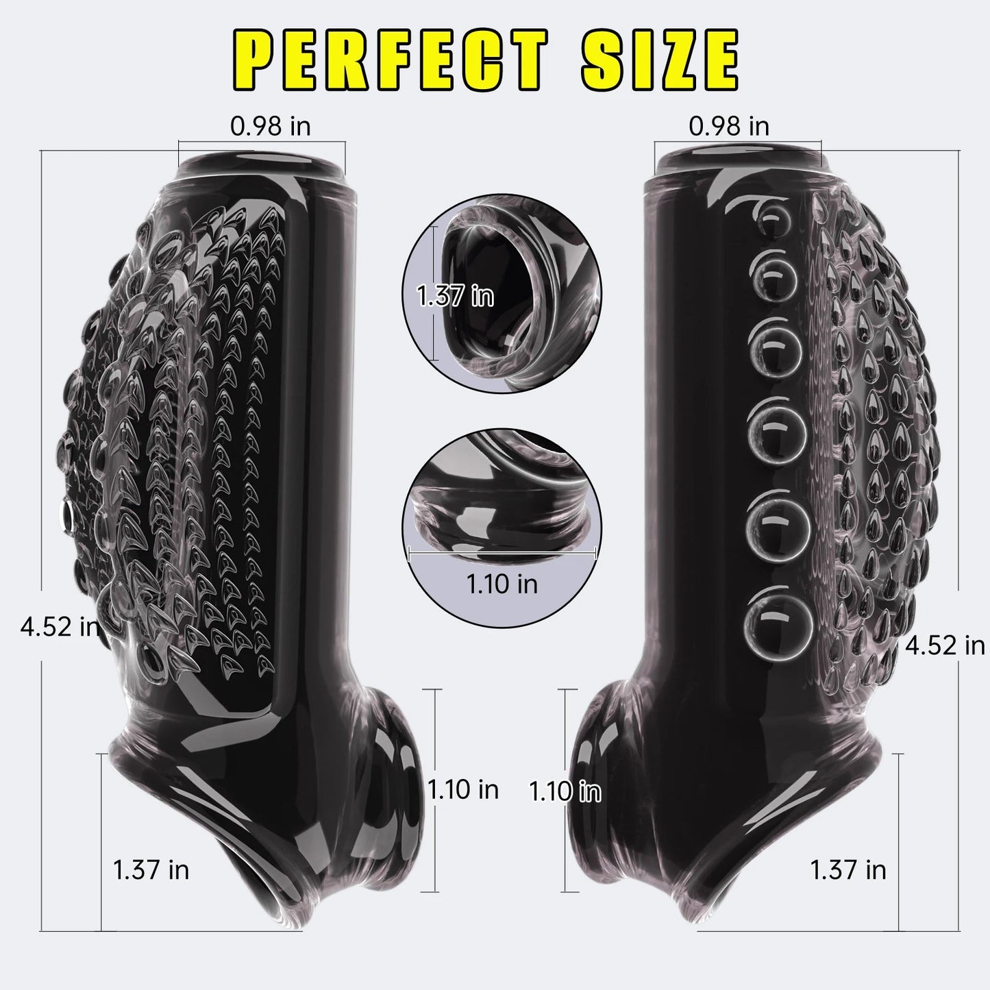 Penis Rings For Men Penis Enlargement Delay Ejaculation Stronger Erection Sex Toys Adult Supplies Dick Ring Sex Toys For Couples luvshop24