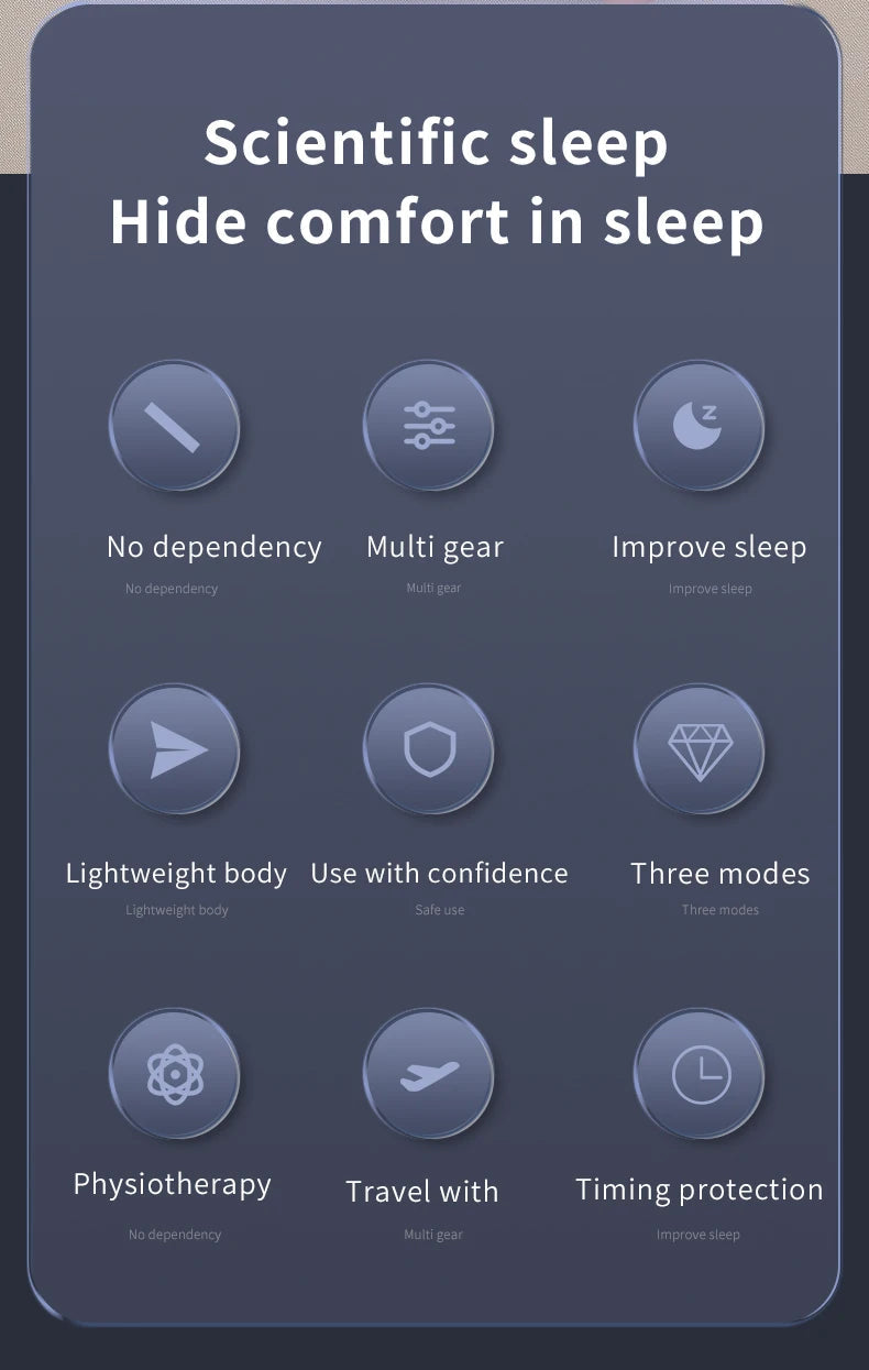 Insomnia Anxiety Depression Ces Therapy Device Anxiety Electronic Acupuncture Apparatus Sleeping Aid Device luvshop24