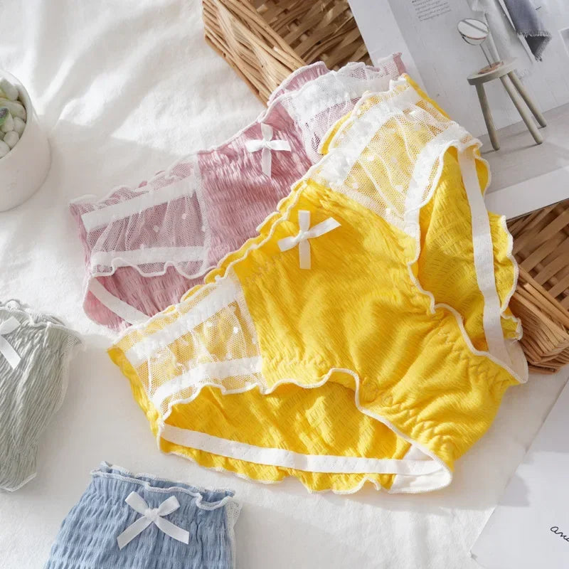 Lace Women Panties Underwear Low-Rise Briefs Female Sexy Panty Comfort Sexy Female Underpants Breathable Intimates luvshop24