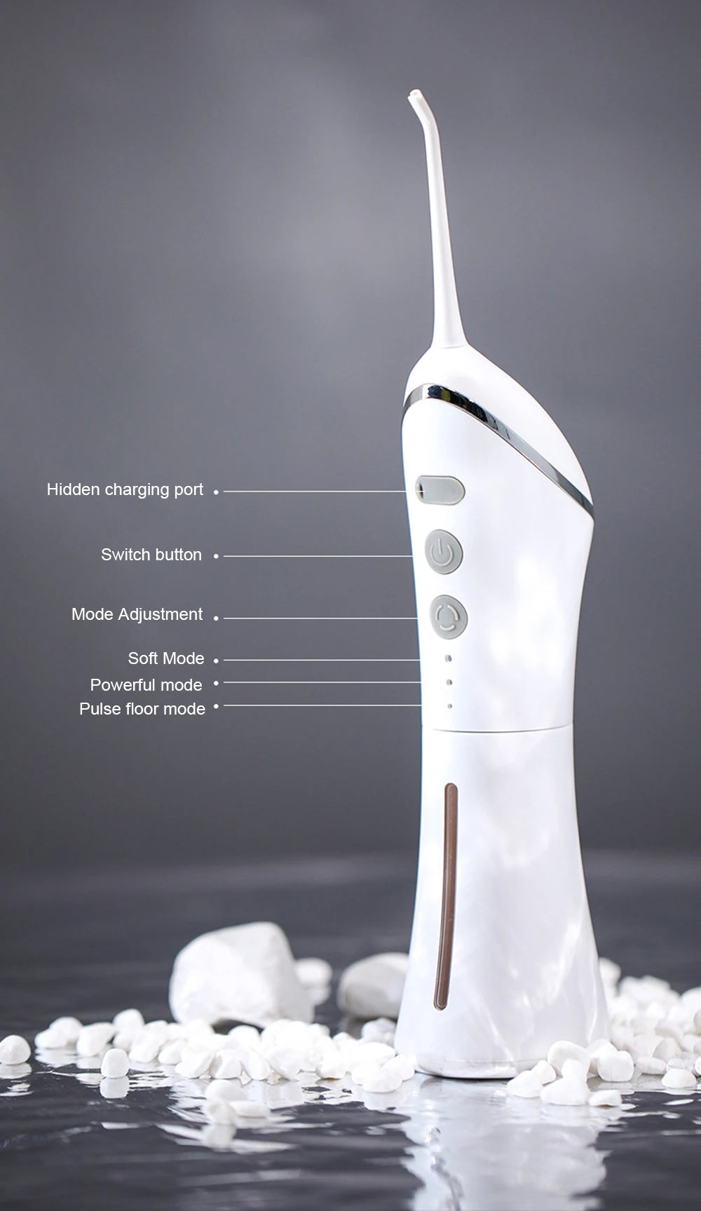 Xiaomi Oral Irrigator Water Flosser Electric Dental Whitening USB Rechargeable Gums Care Portable Cordless Jet Tooth Scaler New luvshop24