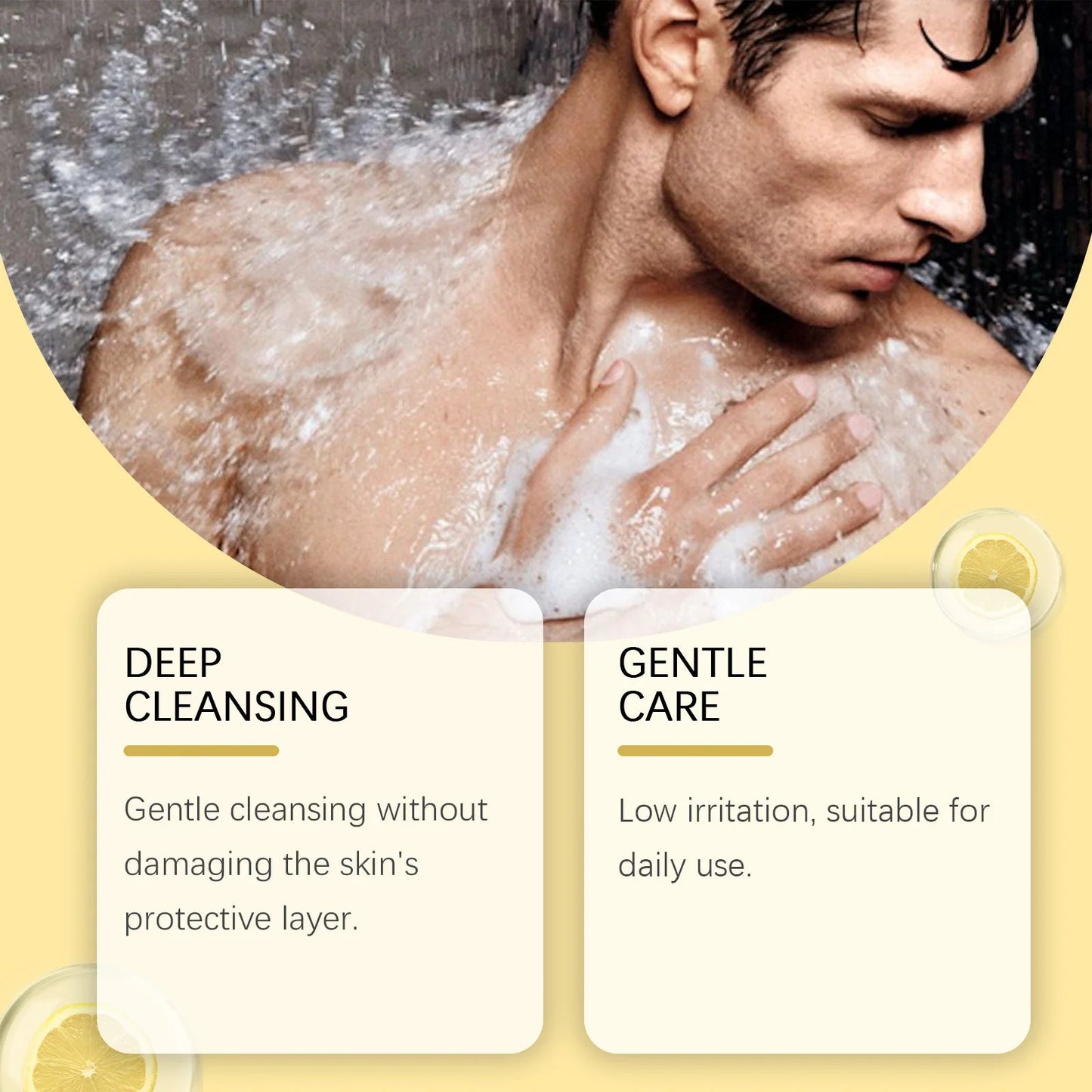 Roxelis Men Shower Wash Pheromone Perfume Shower Gel 100ml Pheromone Shower Gel Aloe Shower Gel Unisex Long-Lasting Freshness luvshop24