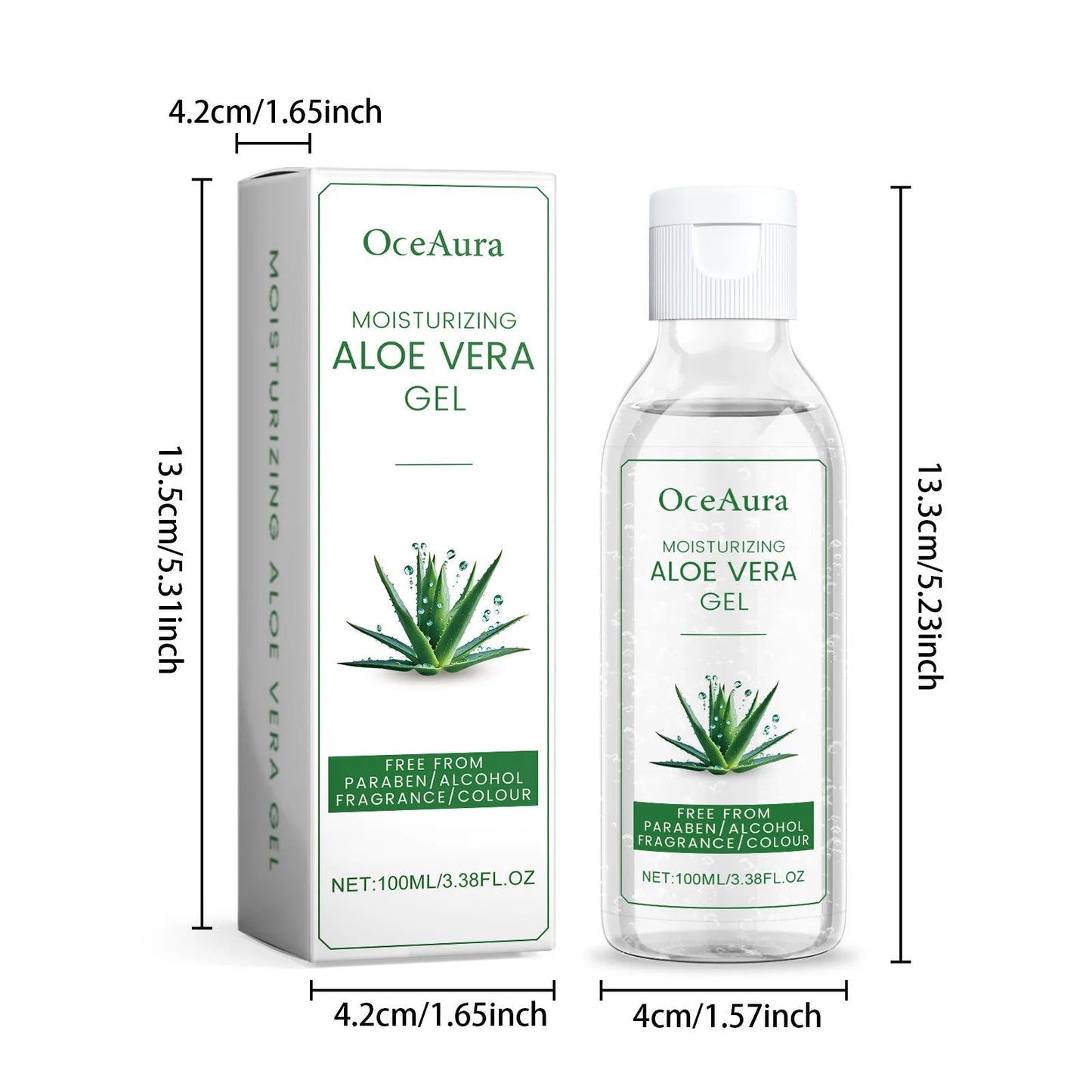 Aloe Vera Gel Pore Shrinking Oil Control Ance Remover Moisturizing Brighten Anti-Aging Facial Essence Beauty Skin Care Products luvshop24