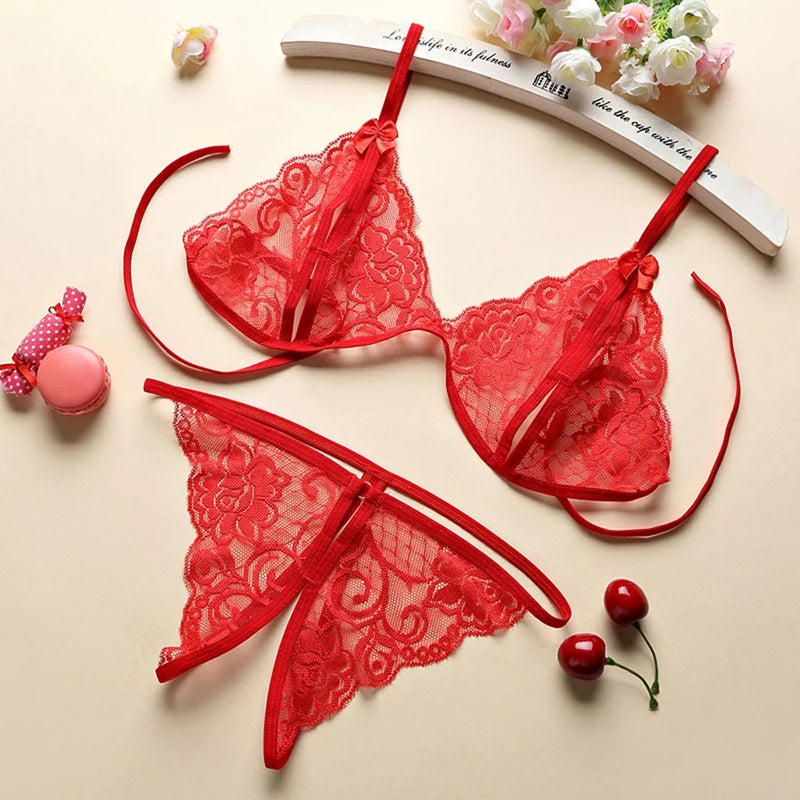 Adult Erotic Toys Crotchless Lingerie Women Sexy Products Super Hot Open Bra Temptation Bondage Underwear Couples Porn Costumes luvshop24