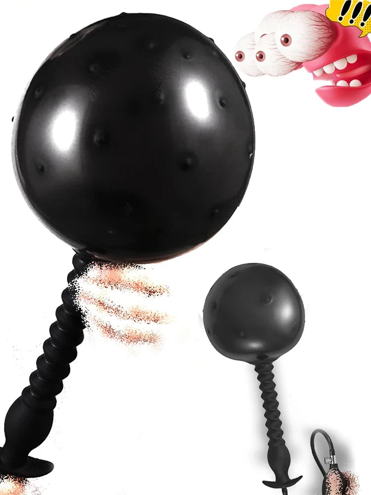 BDSM Inflatable Anal Plug Butt Plug Anal Dilator Anus Extender Sex Toys G Spot Stimulator Prostate Massager Adult Sex Toys luvshop24