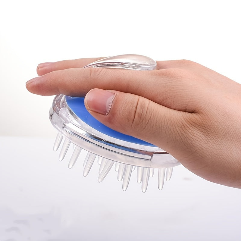 1pc Gentle Scalp Massager and Shampoo Brush - Soft Bristles for Deep Clean & Relaxation, Durable ABS Plastic Handle, Ideal for All Hair Types, Scalp Scrubber luvshop24