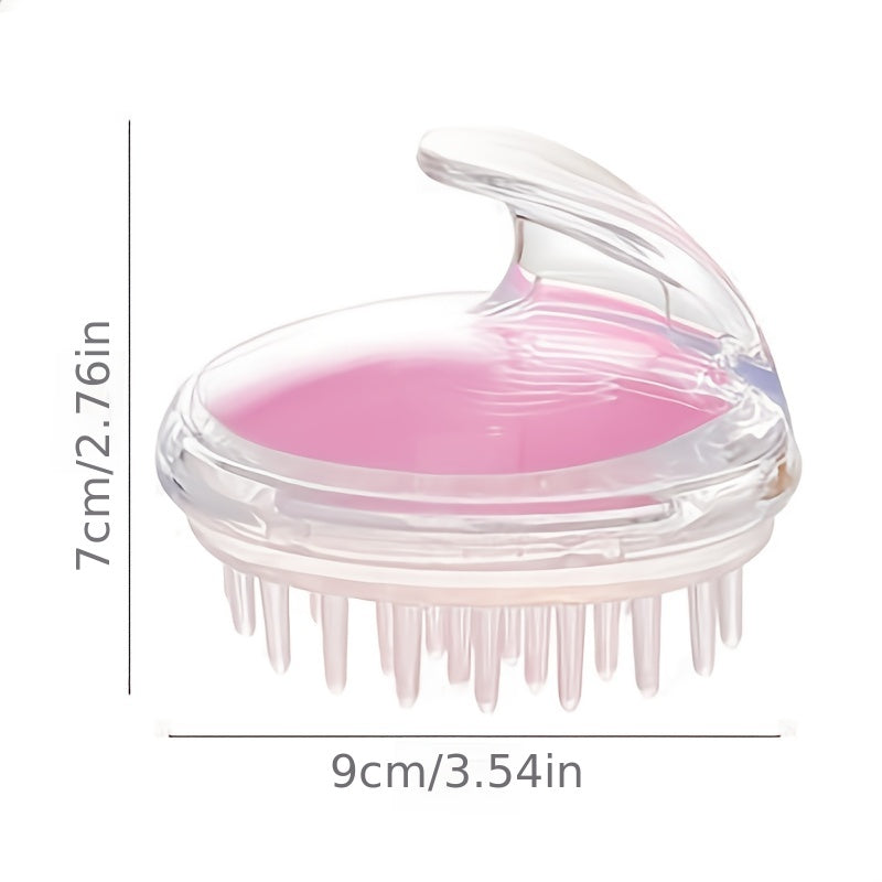 1pc Gentle Scalp Massager and Shampoo Brush - Soft Bristles for Deep Clean & Relaxation, Durable ABS Plastic Handle, Ideal for All Hair Types, Scalp Scrubber luvshop24