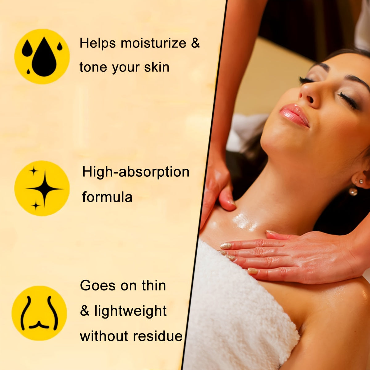 8.12oz/ 8 fl.ozArnica Massage Oil with Hydrolyzed Collagen, Peppermint & Eucalyptus Oils, for All Skin Types luvshop24
