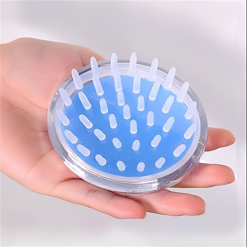 1pc Gentle Scalp Massager and Shampoo Brush - Soft Bristles for Deep Clean & Relaxation, Durable ABS Plastic Handle, Ideal for All Hair Types, Scalp Scrubber luvshop24