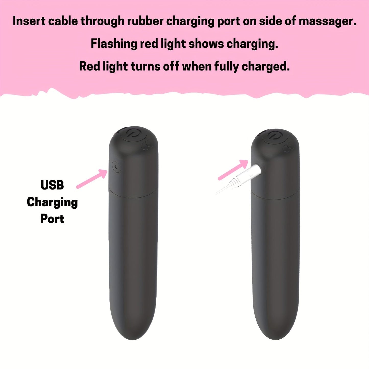 USB Rechargeable Powerful Vibrator Female Clitoral Stimulator Vaginal G-Spot Masturbator Adult Toy luvshop24