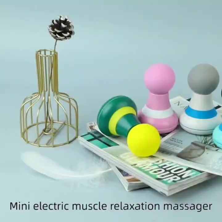 Portable Handheld Massager Wand, 6 Vibration Modes, USB Rechargeable Lithium Battery, Unscented Mini Electric Massage Tool for Neck, Shoulder, Back, and Whole Body Relief luvshop24