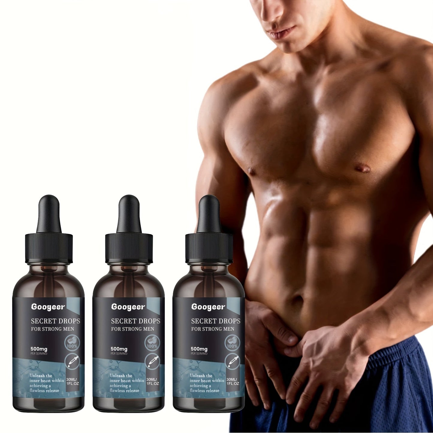 Men's Paradise Liquid, Men's Complex Drops, Secret Drops Of Strong Men, Men's Body Massage Oil, For A Wonderful Nights And Beautiful Time luvshop24
