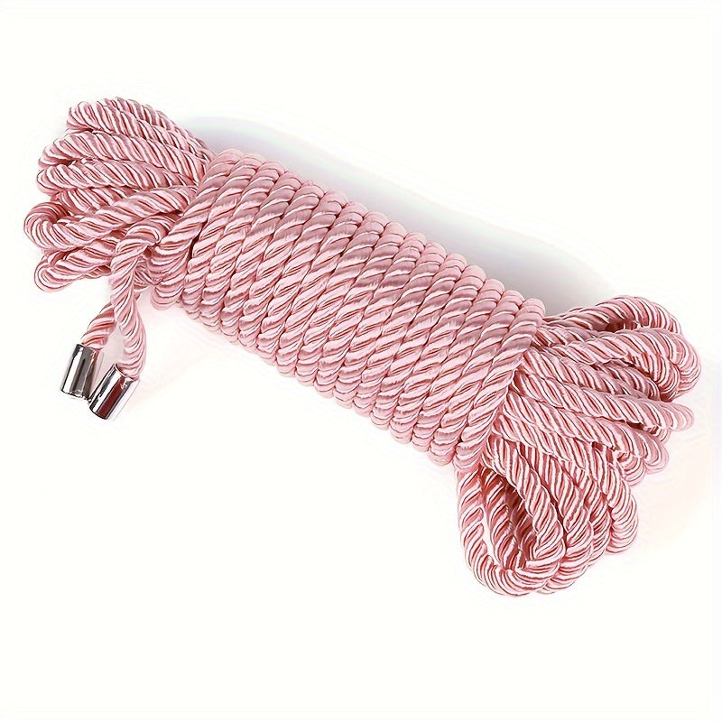 10m/393in Long Metal Head Soft Bondage Rope For BDSM Restraint Roleplay - Erotic Toys For Couples Adult Game luvshop24