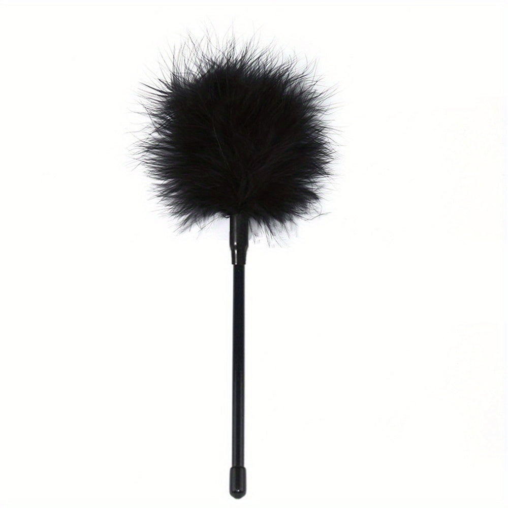 1pc Seductive Feather Whip Flirt Stick - Soft Flogger for Couples Intimate Play - Sensual Tease Adult Game - Durable Erotic Accessories for Romantic Adventures luvshop24