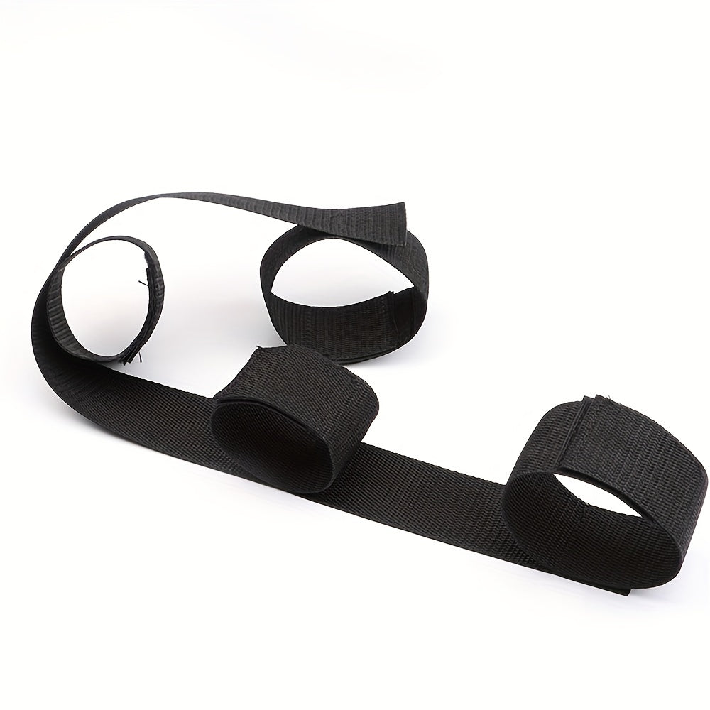 1pc Premium BDSM Restraints Set - Soft Leather Handcuffs & Bed Bondage Kit for Intimate Adventures - Enhanced Sensuality Wrist & Ankle Cuffs for Couples & Women luvshop24