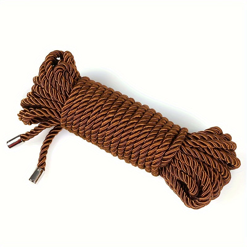 10m/393in Long Metal Head Soft Bondage Rope For BDSM Restraint Roleplay - Erotic Toys For Couples Adult Game luvshop24