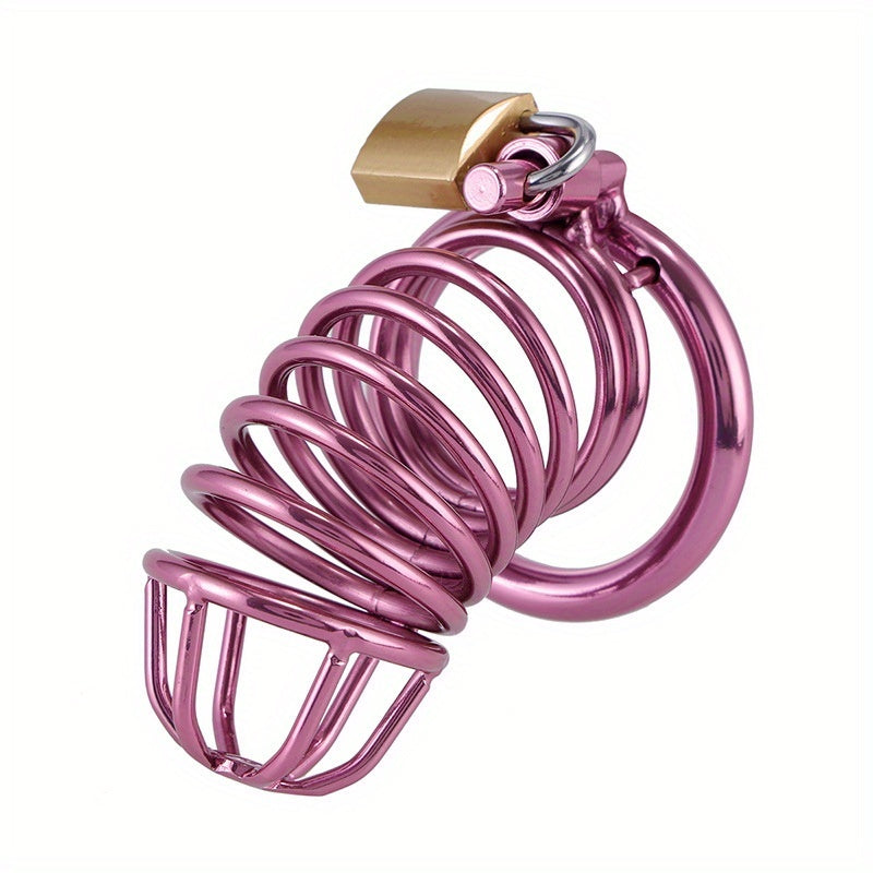 Stainless Steel Chastity Lock Adult Male Erotic Products Can Be Used for Emotional Development Between Couples to Prevent Cheating Safe And Hygienic Easy to Clean (with Three Sizes) luvshop24