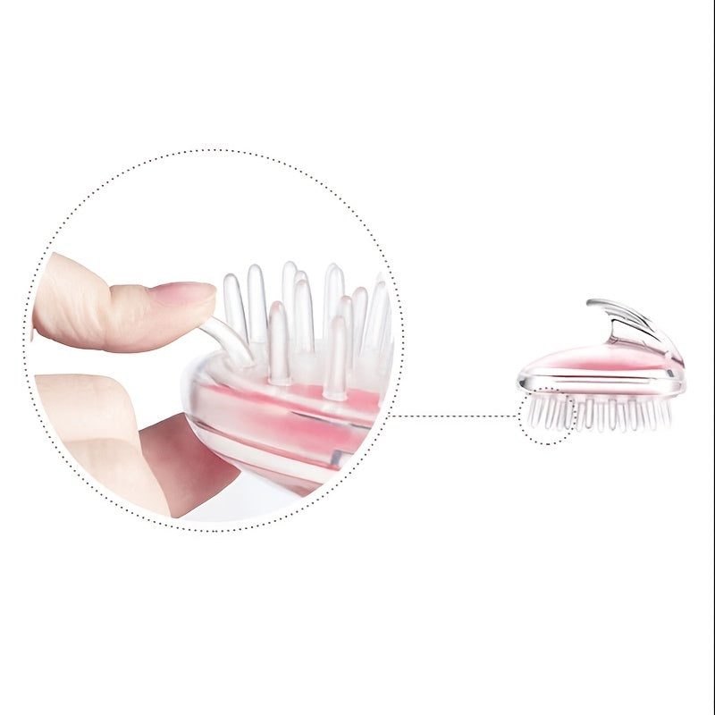 1pc Gentle Scalp Massager and Shampoo Brush - Soft Bristles for Deep Clean & Relaxation, Durable ABS Plastic Handle, Ideal for All Hair Types, Scalp Scrubber luvshop24