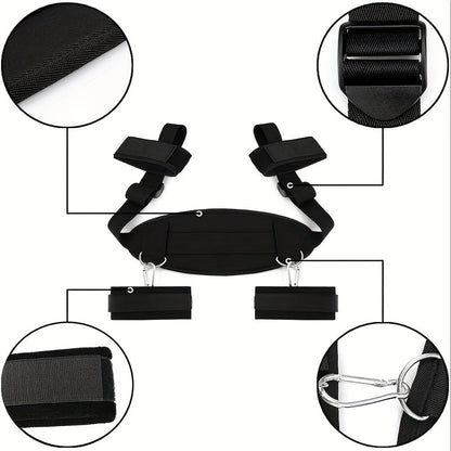 1pc Hand & Foot Bondage Bondage Erotic Body Position Toy Belt, BDSM Adult Products, Sexy, Sexual Aid Toys, Magic Split Legs with Pillows, Sexual Regulation Bondage Adult Products Friend Gifts, Erotic Body Position, Sexual Aid luvshop24