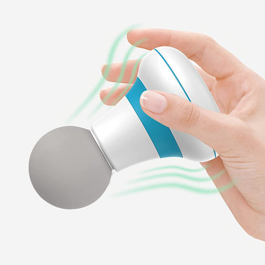 Portable Handheld Massager Wand, 6 Vibration Modes, USB Rechargeable Lithium Battery, Unscented Mini Electric Massage Tool for Neck, Shoulder, Back, and Whole Body Relief luvshop24