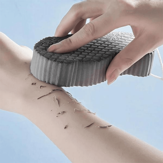 Deluxe Magic Body Sponge - Gentle Exfoliating Massager for Smooth Skin, Dead Skin Remover, Shower Brush, and Body Scrubber - Alcohol-Free, Effective Bathroom Accessories for Soft and Radiant Skin luvshop24